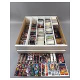 Large Box Of Vintage Basketball Trading Cards