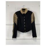DD Ranch Wear Western Style Beaded Fringe Jacket