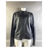 Neil Barrett Black Leather Jacket