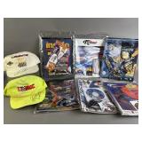 2 Signed Dale Earnhardt Hats, Program, & More