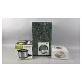 Tru Mini Crock, Cup of Destiny, and Photo Box