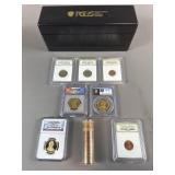 PCGS, NGC & IGC Graded Coins, Coin Holder & More