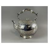 Antique Victorian Silver Plated Tea Pot