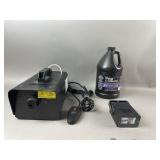 400-Watt Fog  Machine, Fog Liquid & Strobe Light