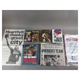 Vtg Basketball Books, Pistons Newspapers & More