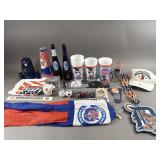 Vintage Baseball Cups, Miniature Helmets & More
