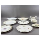 Vintage Serving Trays, Plates & More