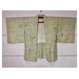 Vintage Silk Japanese Haori Short Kimono