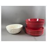 Varages France Plate & Bowl Set & More