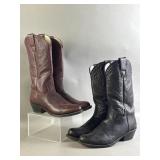 Stewart Boot Co. Leather Cowboy Boots