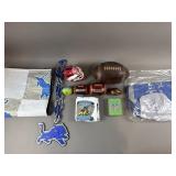 Glynn Milburn Autographed Lions Duffle Bag & More