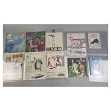 Vtg Lions Football Magazines and Books