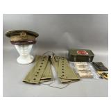 Vintage World War II U.S. Army Officer Cap & More