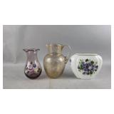 Vintage Fenton Teleflora Vase and More
