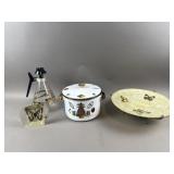 Georgeï¿½s Briard Pot, Butterfly Paper Weight & More