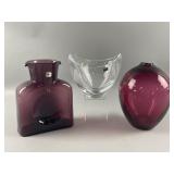 Blenko Glass Water Bottle, Nambe & More