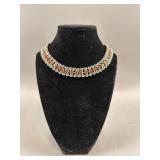 De Luxe NYC Adam Signed Statement Necklace