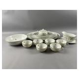 Vtg Bayern Porcelain Teacups, Platers & More