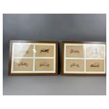 4-Panel Automotive Prints Framed by Hudsonï¿½s
