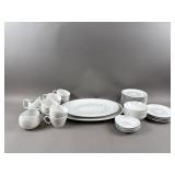 Vtg Raymond Loewy Script Continental China Set