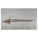 Vintage Spanish Toledo- Style Rapier