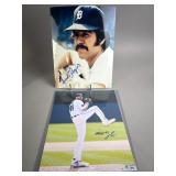 Autographed Two Baseball Player 8x10in Photos