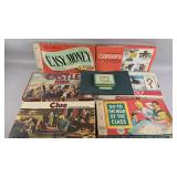 Vintage Boardgames, Clue, Easy Money & More