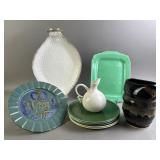 Vintage Signed Pottery Union Made Ballerina & More