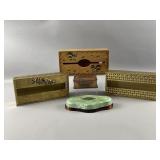 Art Deco Vanity Trinket Box Organizer & More