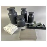 MCM Bronze Dog, Flatiron Stoneware & Much More