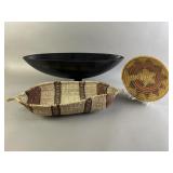 Navajo Wedding Basket, Ethiopian Basket & More