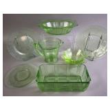 Uranium Depression Vaseline Glass Assortment