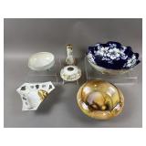 Vtg Noritake Raised Chestnut Bowl & More