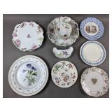 Assorted China - Wedgwood, Victorian Garden & More