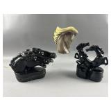 Ceramic Horse Accent Lamp, Royal Copley & More