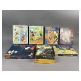 Vintage Puzzles and Games Lot
