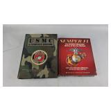 Marine Corps History Books- U.S.M.C. & Semper Fi