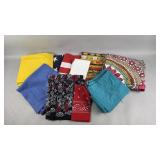 Table Cloths, Napkins, Placemats and Hankerchiefs