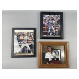 Framed/Signed Baseball Photos Bergman & More