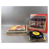 Vtg Vinyl Records & 45ï¿½s - The Beach Boys & More