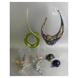 Murano Style Glass Sculpture, Oneida & More