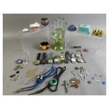Vintage Lucite Jewelry Hand, Many Antiques & More