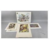 Signed Art and Prints- L. Ross, Archiperko, & More