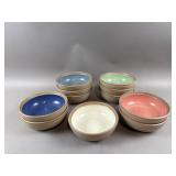 Vtg Noritake Stoneware Madera Ceramic Bowls