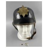 Antique German Fire Brigade Helmet