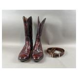 Lucchese Biltrite Leather Cowboy Boots & More
