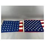 48 Star American Flag & 50 Star American Flag