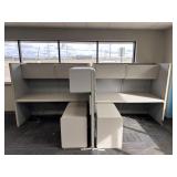 Artopex 2 Station Modular Office Cubicle Pods