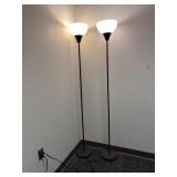 Tall Floor Lamps, Matching Pair