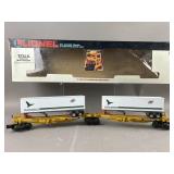 Lionel OScale 0-27Gauge T.T.U.X. Flat Car Trailers